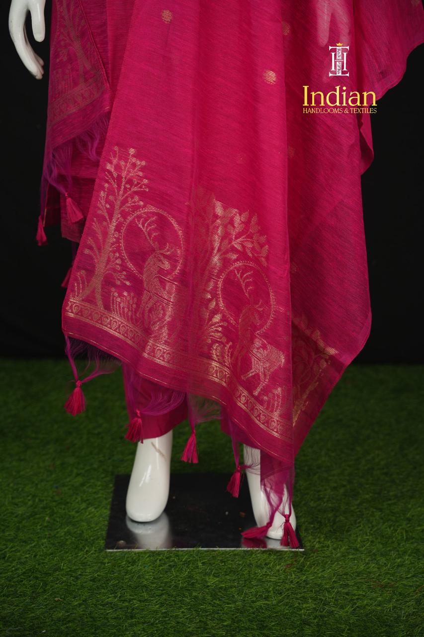 New Jamdhani Sets - Pink